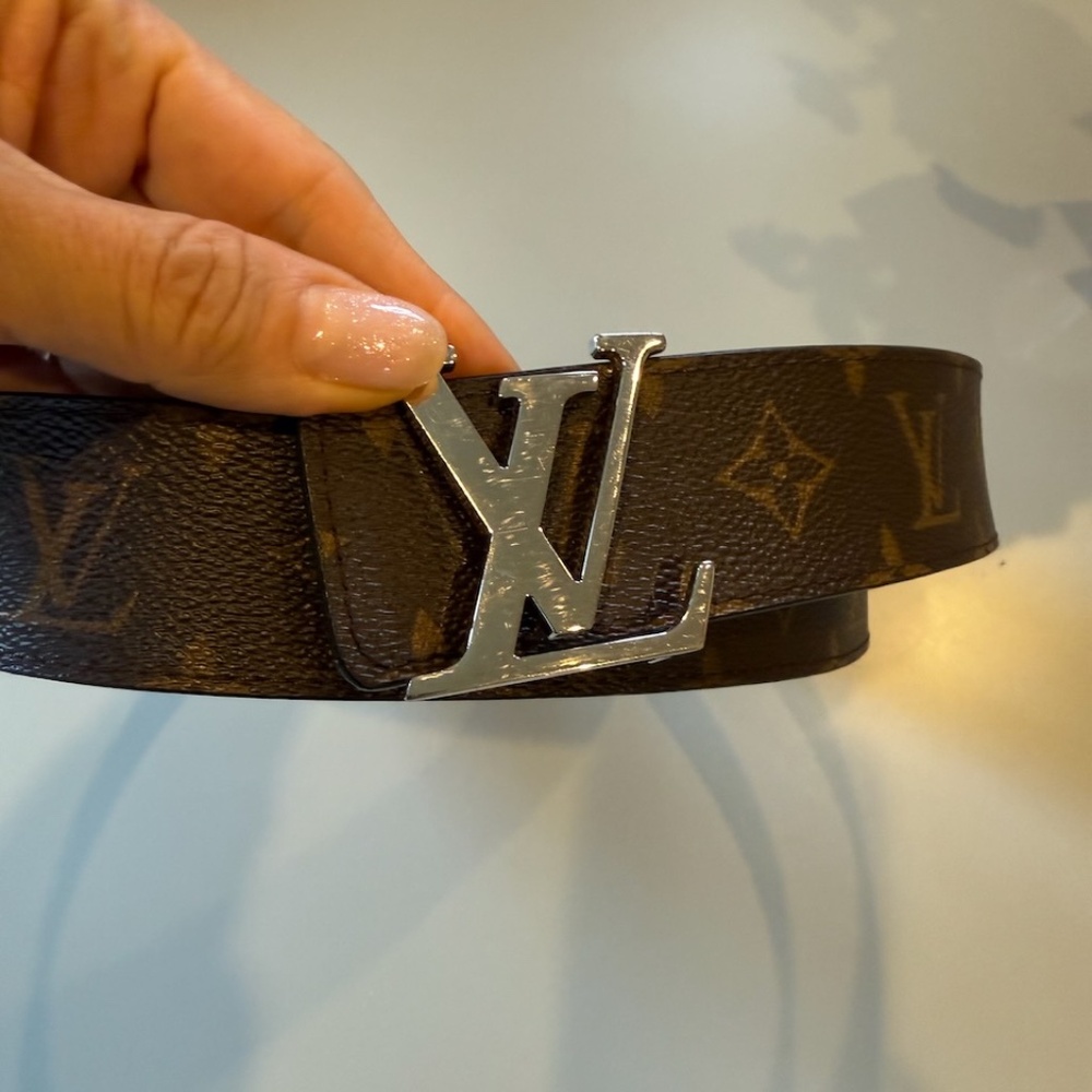 Louis Vuitton belt- LV Initiales 95/38 #M9821